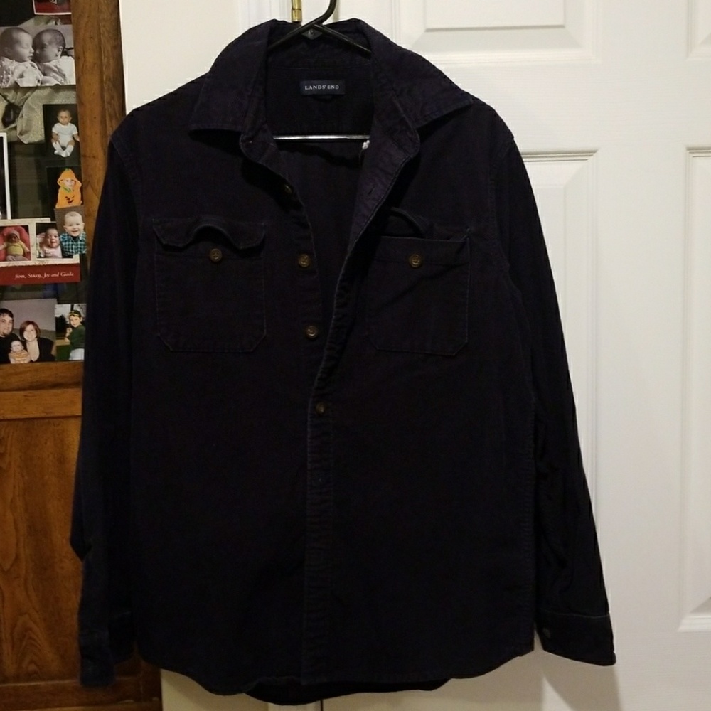 Corduroy Button Shirt